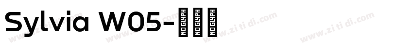 Sylvia W05字体转换